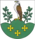 Znak obce Jestřabí v Krkonoších