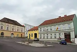 Náměstí v Jevišovicích