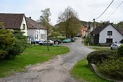 Pohled směrem k návsi