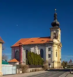 Kostel sv. Vavřince v Jezvém