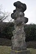 Pískovcová plastika Chmel z roku 1968, Žatec