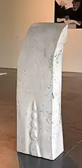 Křik srdce, carrarský mramor, (1999)