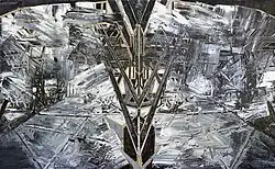 Skelet (olej) 210 x 340 cm, 2013