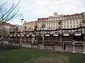 vánoční trhy na náměstí
