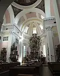 Kostel sv. Jakuba, interiér