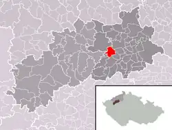 Jimlín na mapě