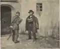 Josef Mánes v Ronšperku zatčen