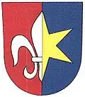 Znak obce Jiřice u Miroslavi