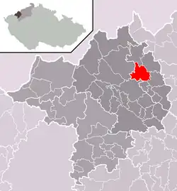 Jirkov na mapě