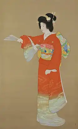 Džo-no-mai, tanečnice nó, 1936