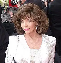 Joan Collinsová (10. června 2012)