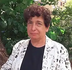 Joan Tronto při interview v roce 2015