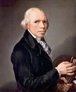 Jan Václav Peter - autoportrét