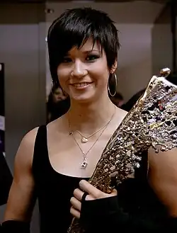 Johanna Ernstová Rakouská lezkyně roku 2009