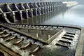 Rybí přechod na řece Columbia při přehradě John Day Dam v USA.