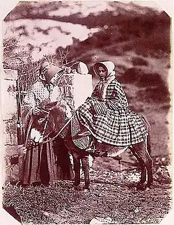 Eleanor a její osel, 1853, sbírka Victoria and Albert Museum