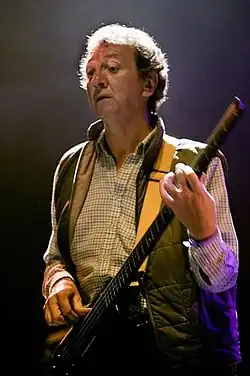 John Greaves se souborem Peter Blegvad Trio v dubnu 2007