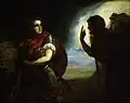 John Henderson jako Macbeth, asi 1787