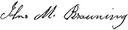 John Browning – podpis