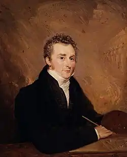 John Martin na portrétu od Henryho Warrena