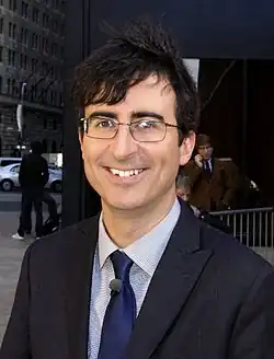 Oliver na Occupy Wall Street (říjen 2011)