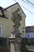John of Nepomuk statue, Kovanice 02.JPG