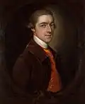 John Spencer, 1. hrabě Spencer, otec lady Georgiany. Autor: Thomas Gainsborough, cca 1763.