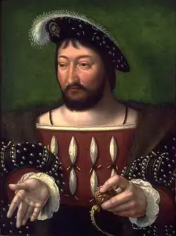 Francouzský král František I.