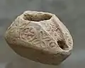 Křesťanský olejová lampa, byzantské období