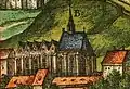 Kostel svatého Bernardina Sienského v roce 1617