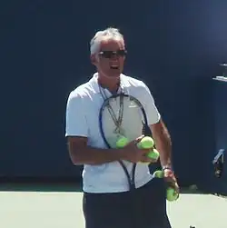 José Higueras na US Open 2008