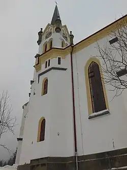 Detail věže