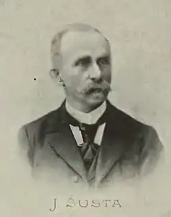 Josef Šusta před r.1899