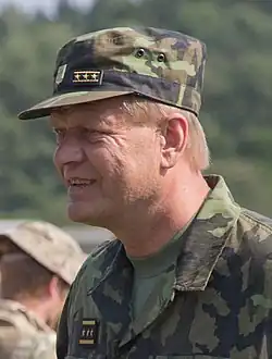 Česká republika: genpor. J. Bečvář