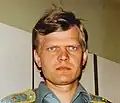 Josef Bečvář jako velitel dělostřelecké baterie