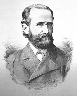 Josef Košín z Radostova r. 1885