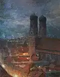Josef Král Frauenkirche v Mnichově (1907)