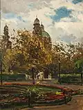 Josef Král Kostel theatinů v Mnichově (1907)