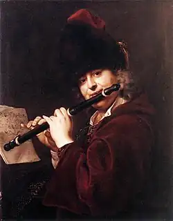 Flétnista Josef Lemberger (30. léta)