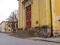Vchod do kostela