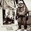 Joseph Kittinger s gondolou Excelsior, ze které provedl rekordní seskok