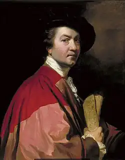 Autoportrét (1776), Galleria degli Uffizi, Florencie