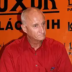 Jozef Banáš v Praze v září 2009