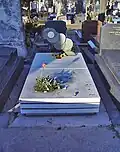 Hrob Julia Cortázara v Paříži (Cimetière Montparnasse, Paris)