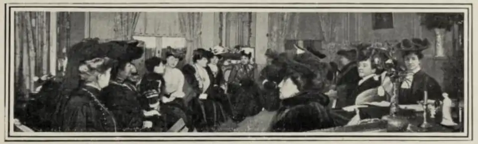 Porota úvodního ročníku 1904 v salónu Anny de Noailles