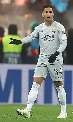 Justin Kluivert (7. listopadu 2018)