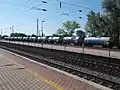 Pohled na stanici.
