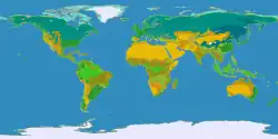 Mapa klimatických pásů