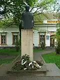 Socha filologa Alexandera Csoma de Kőröse v Covasně
