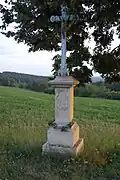 Kříž na Napoleonské cestě u Kladek